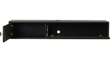 TV-benk NFG LYON for vegg Brunlackad ek 133 cm - Brunlakkert eik - Møbler - Mediamøbel & tv møbel - TV-benk & mediabenk