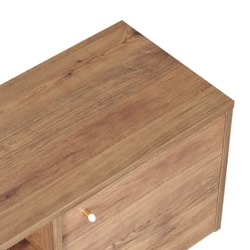 TV-benk Nordure Alvar (180 x 46 x 35 cm) Atlantic Pine - Atlantic Pine - Møbler - Mediamøbel & tv møbel - TV-benk & mediabenk