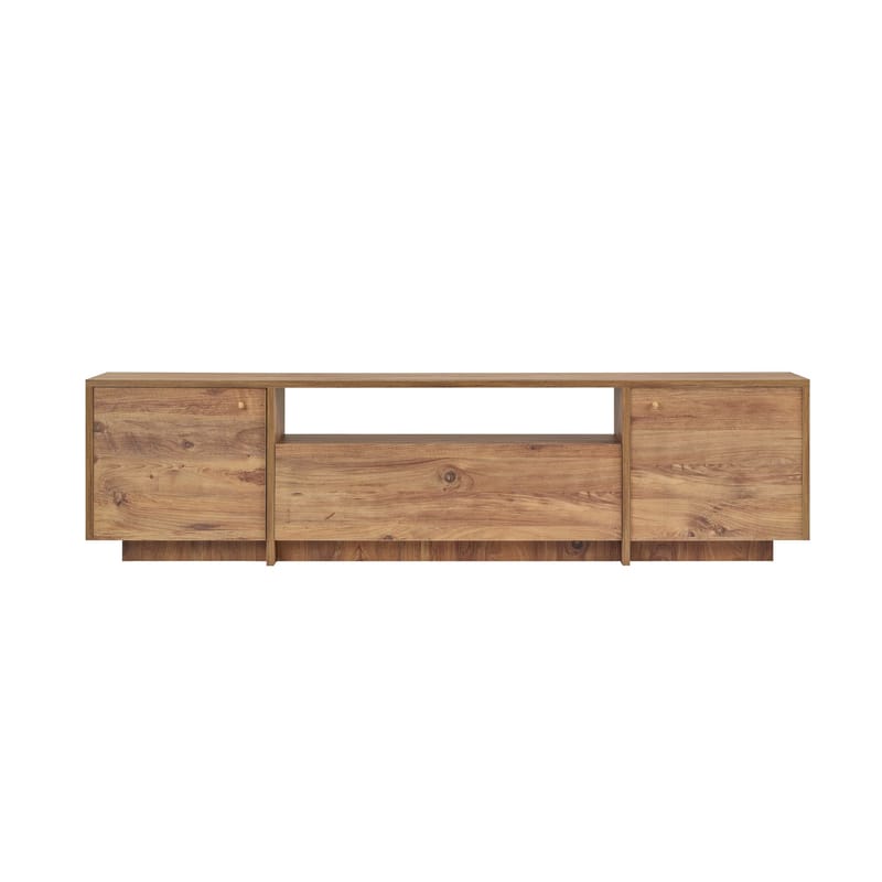 TV-benk Nordure Alvar (180 x 46 x 35 cm) Atlantic Pine - Atlantic Pine - Møbler - Mediamøbel & tv møbel - TV-benk & mediabenk