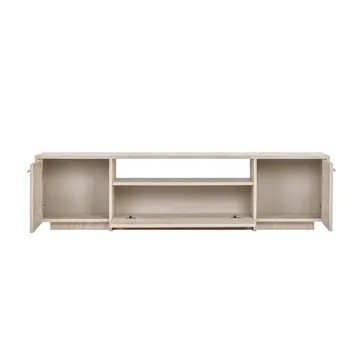 TV-benk Nordure Alvar (180 x 46 x 35 cm) Travertin - Travertin - Møbler - Mediamøbel & tv møbel - TV-benk & mediabenk