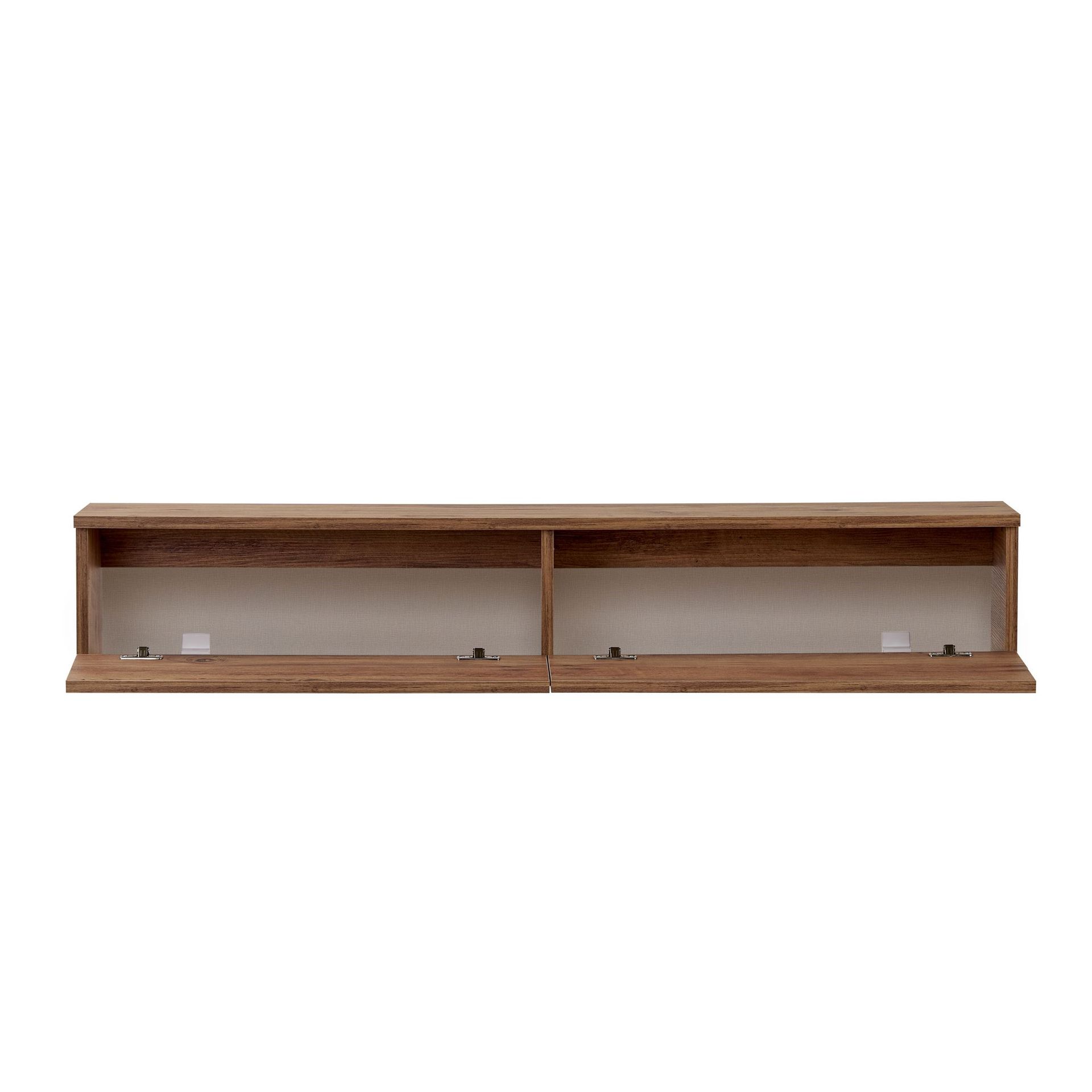 TV-benk Nordure Ligne (140 x 25 x 25 cm) Atlantic Pine - Atlantic Pine