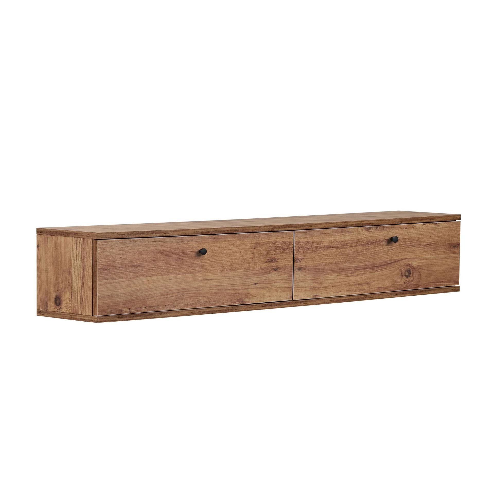TV-benk Nordure Ligne (160 x 25 x 25 cm) Atlantic Pine - Atlantic Pine