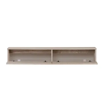 TV-benk Nordure Ligne (160 x 25 x 25 cm) Travertin - Travertin - Møbler - Mediamøbel & tv møbel - TV-hylle