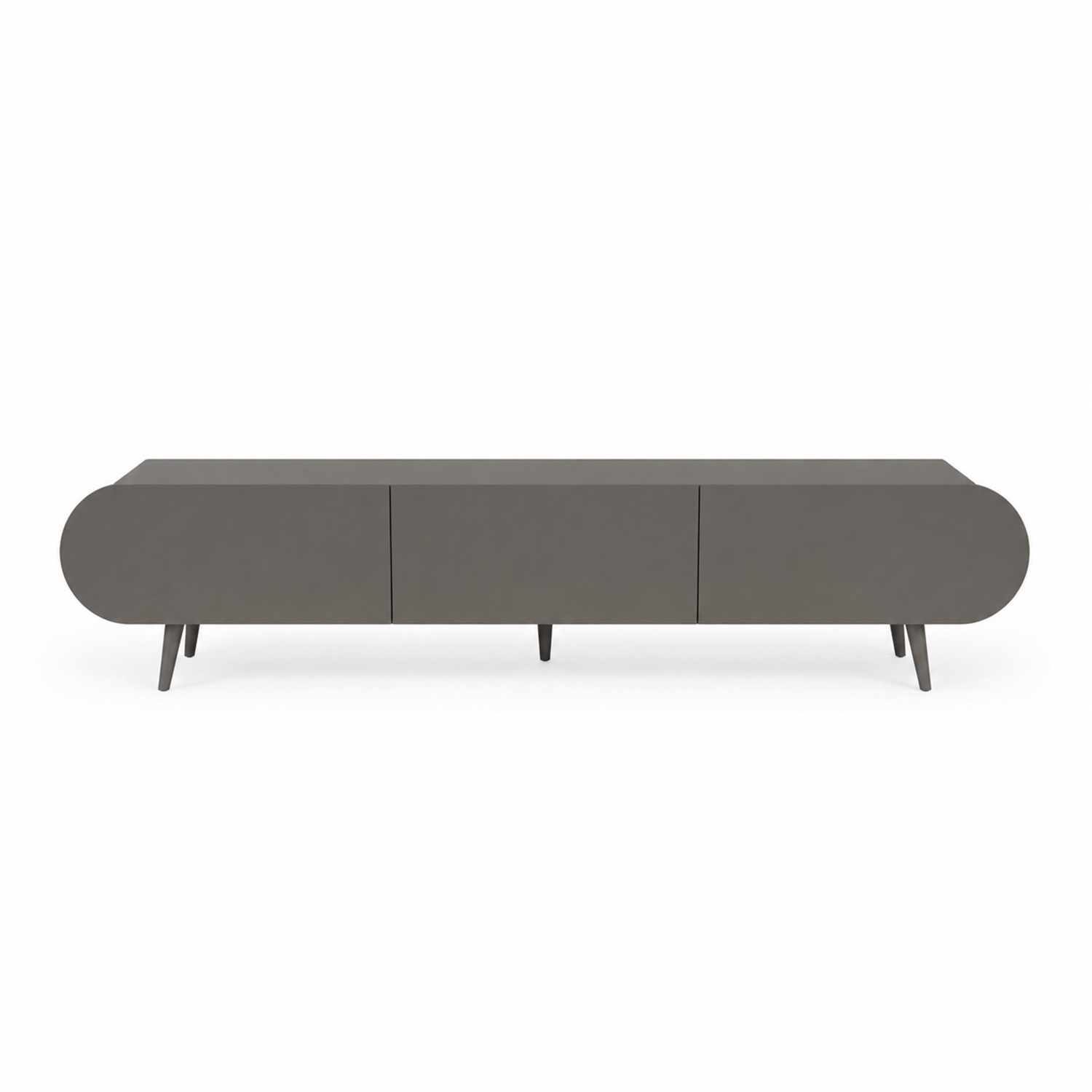 TV-benk Nordure Regulus (180 x 49 x 30 cm) Grå - Grå