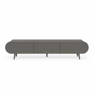 TV-benk Nordure Regulus (180 x 49 x 30 cm) Grå - Grå - Møbler - Mediamøbel & tv møbel - TV-benk & mediabenk