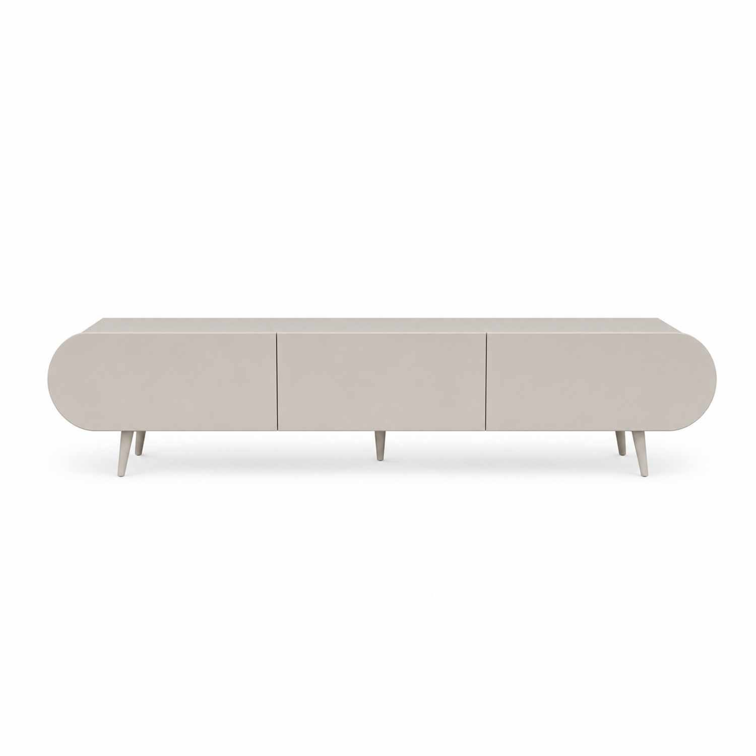 TV-benk Nordure Regulus (180 x 49 x 30 cm) Sandstein - Sandstein