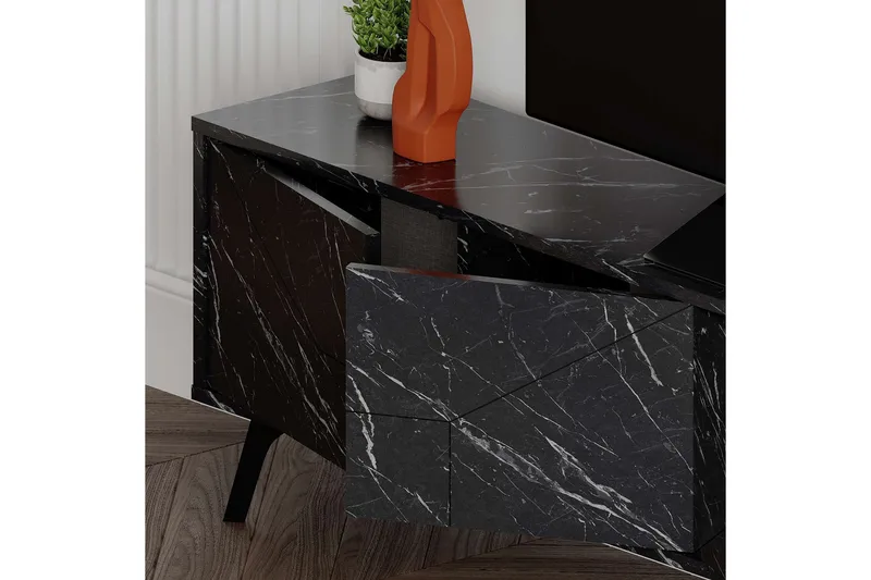 TV-benk og mediabenk Dune TV-benk 180 cm Beige Beige - Møbler - Mediamøbel & tv møbel - TV-benk & mediabenk