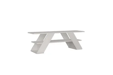 TV-benk og mediabenk Homitis TV-benk Janesh Vit