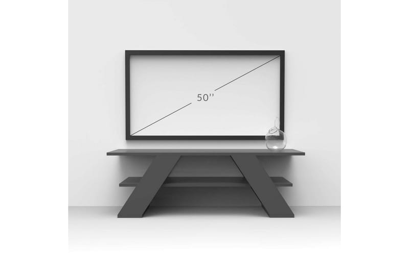 TV-benk og mediabenk Homitis TV-benk Janesh Vit - Møbler - Mediamøbel & tv møbel - TV-benk & mediabenk