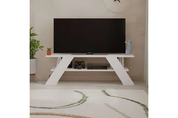TV-benk og mediabenk Homitis TV-benk Janesh Vit - Møbler - Mediamøbel & tv møbel - TV-benk & mediabenk