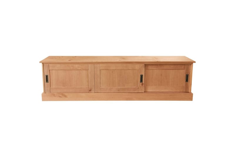 TV-benk og mediabenk Loft24 TV-benk Harry beiset/vokset Brun,Natur - Møbler - Mediamøbel & tv møbel - TV-benk & mediabenk