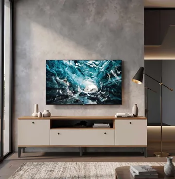 TV-benk Skye Decor Cleo Shelf (180 x 55 x 44,5 cm) valnøtt - Valnøtt - Møbler - Mediamøbel & tv møbel - TV-benk & mediabenk