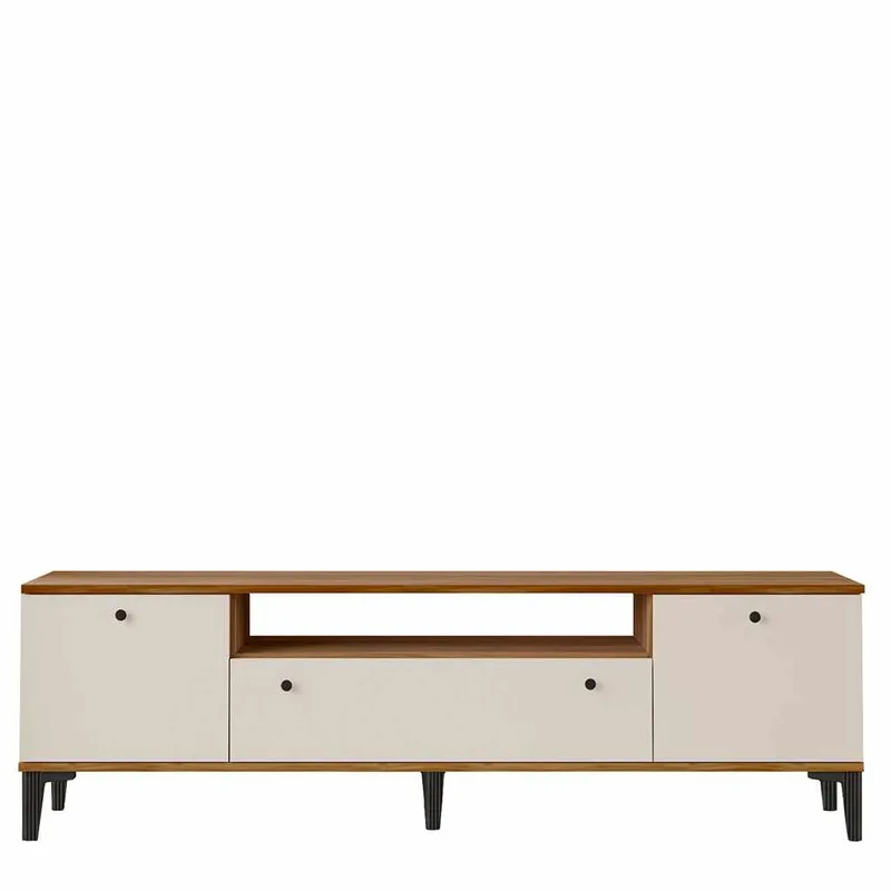 TV-benk Skye Decor Cleo Shelf (180 x 55 x 44,5 cm) valnøtt, Valnøtt
