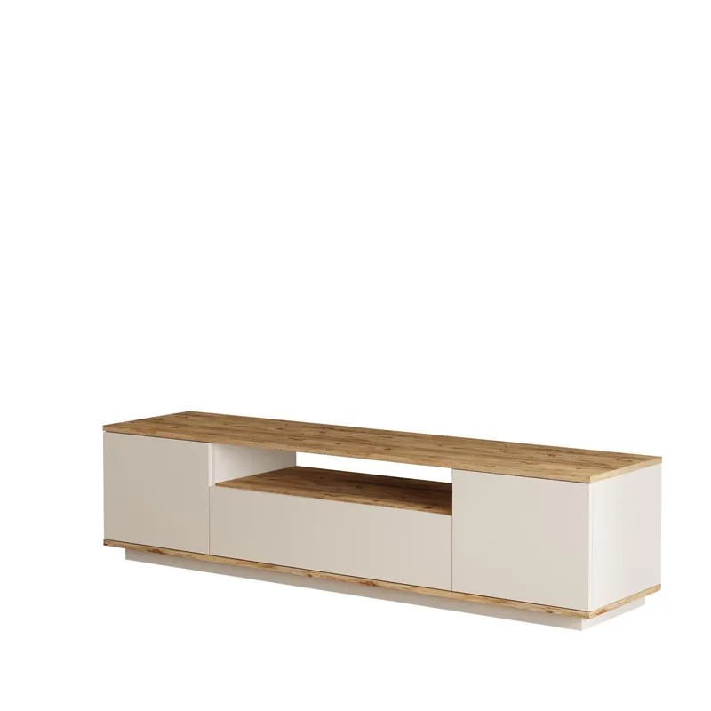 TV-benk Skye Decor Dara (180 x 44,6 x 44,5 cm) Atlantisk furu kasjmir, Atlantic Pine og Cashmere