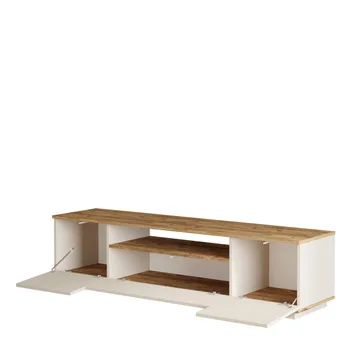 TV-benk Skye Decor Dara (180 x 44,6 x 44,5 cm) Atlantisk furu kasjmir - Atlantic Pine og Cashmere - Møbler - Mediamøbel & tv møbel - TV-benk & mediabenk