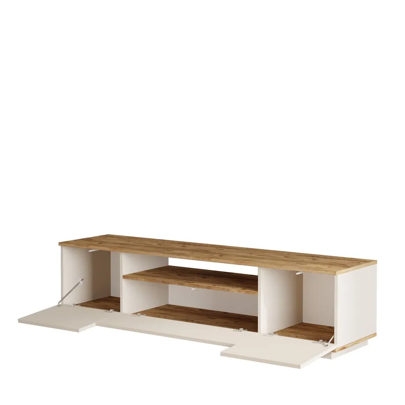 TV-benk Skye Decor Dara (180 x 44,6 x 44,5 cm) Atlantisk furu kasjmir - Atlantic Pine og Cashmere - Møbler - Mediamøbel & tv møbel - TV-benk & mediabenk