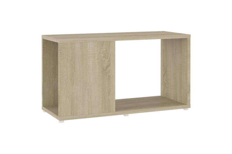 TV-benk sonoma eik 60x24x32 cm sponplate - Brun - Møbler - Mediamøbel & tv møbel - TV-skap