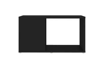TV-benk svart 60x24x32 cm sponplate - Svart - Møbler - Mediamøbel & tv møbel - TV-skap