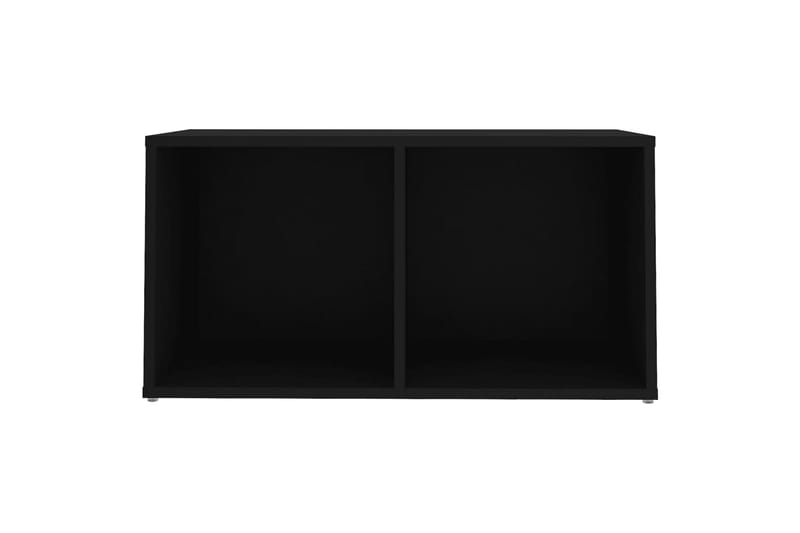 TV-benk svart 72x35x36,5 cm sponplate - Svart - TV-benk & mediabenk
