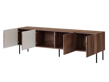 TV-benk TV-benk ART DECO 190 4D beige - Møbler - Mediamøbel & tv møbel - TV-benk & mediabenk