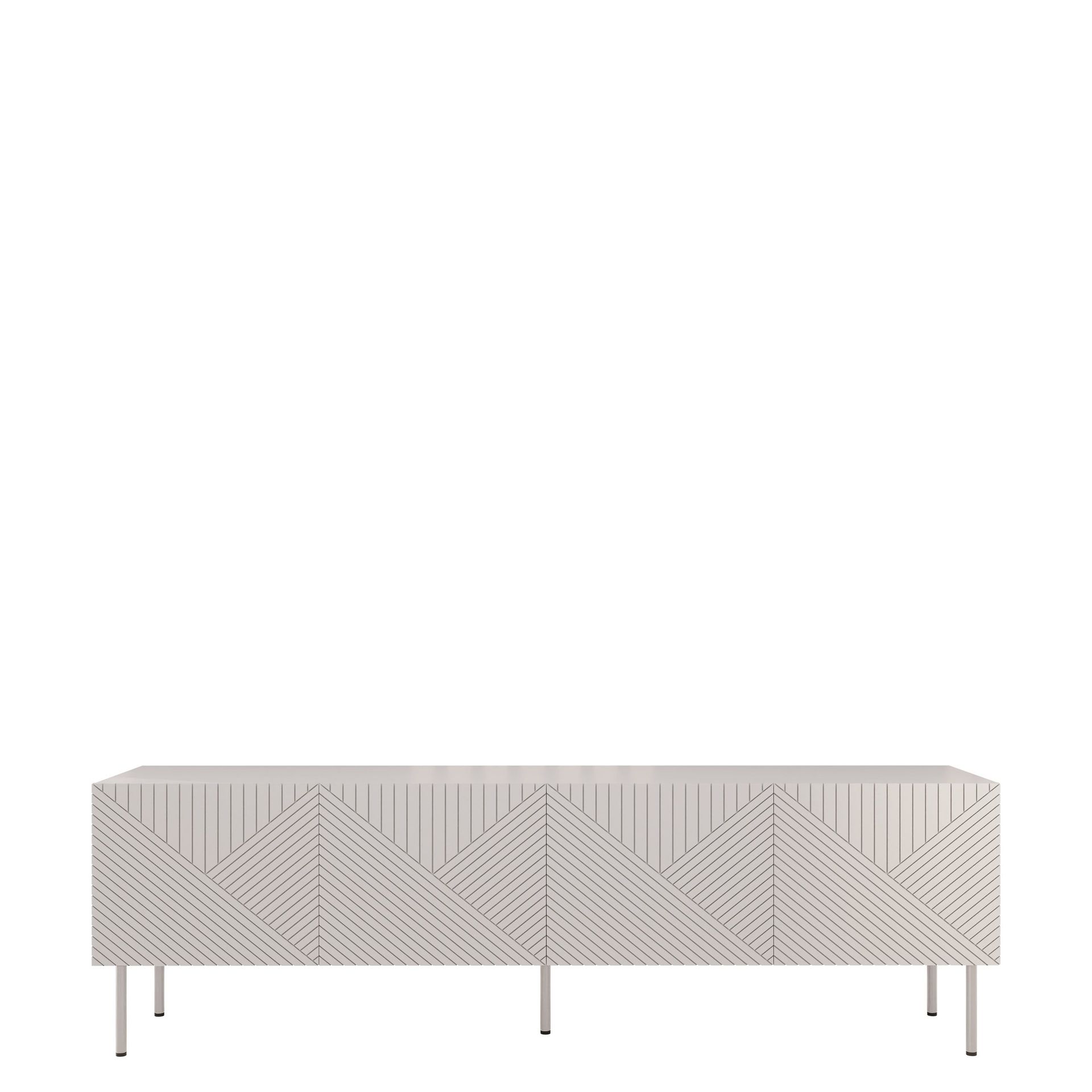 TV-benk TV-benk ART DECO 190 4D beige -