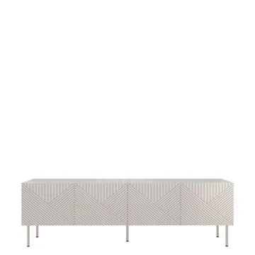 TV-benk TV-benk ART DECO 190 4D beige - Møbler - Mediamøbel & tv møbel - TV-benk & mediabenk