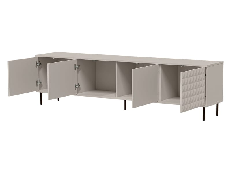 TV-benk TV-benk LEO 200 beige - Møbler - Mediamøbel & tv møbel - TV-benk & mediabenk