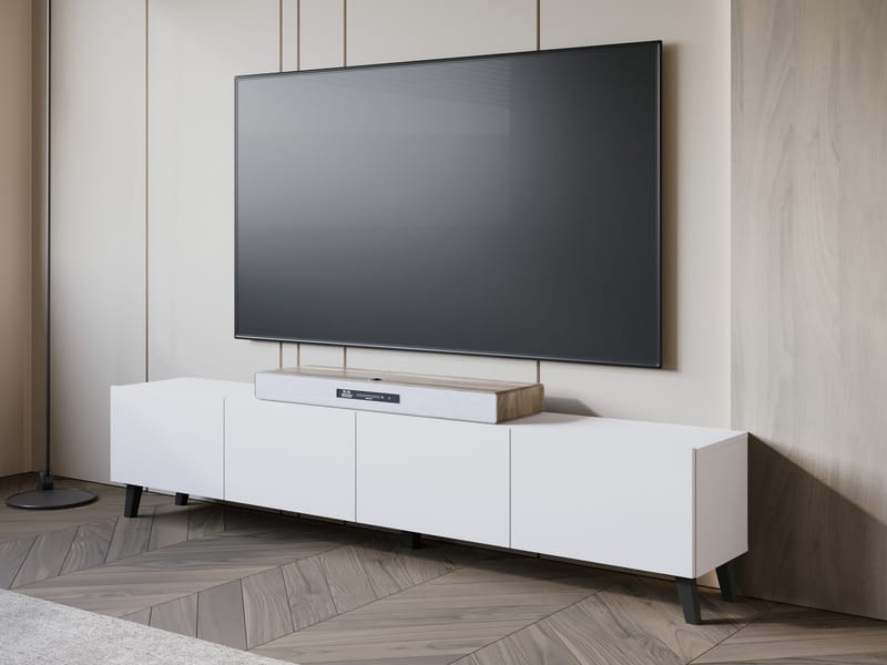 TV-benk TV-benk PHUKET 190 hvit - Møbler - Mediamøbel & tv møbel - TV-benk & mediabenk