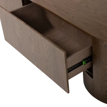 TV-benk Velari 200 cm - Brun - Møbler - Mediamøbel & tv møbel - TV-benk & mediabenk
