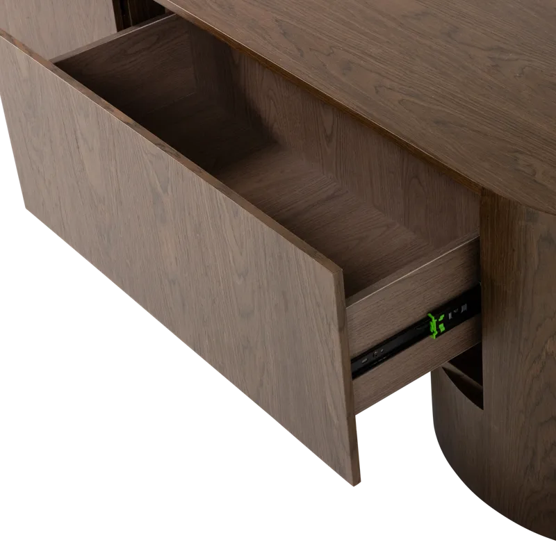 TV-benk Velari 200 cm - Brun - Møbler - Mediamøbel & tv møbel - TV-skap