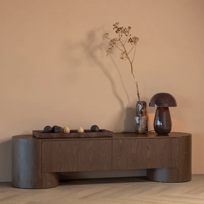 TV-benk Velari 200 cm - Brun - Møbler - Mediamøbel & tv møbel - TV-skap