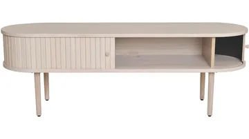 TV-benk Yngvar - Hvitpigmentert eik - Møbler - Mediamøbel & tv møbel - TV-benk & mediabenk