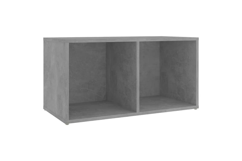 TV-benker 2 stk betonggrå 72x35x36,5 cm sponplate - Grå - TV-skap