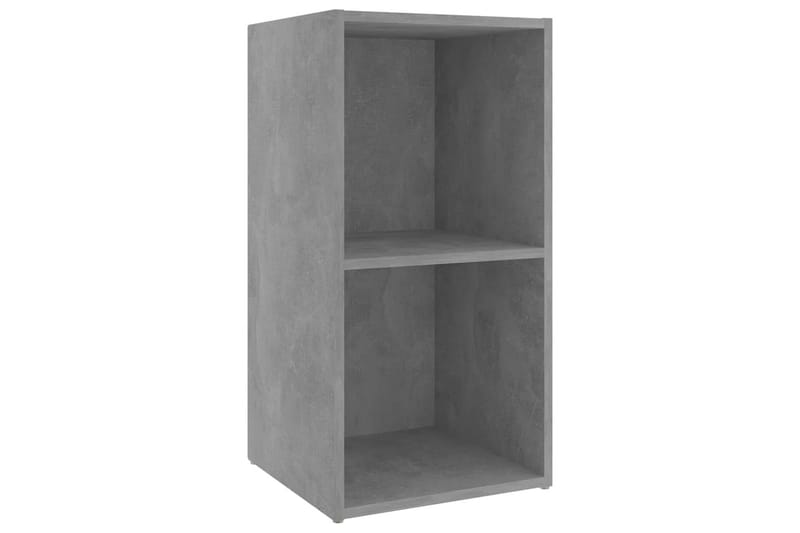 TV-benker 2 stk betonggrå 72x35x36,5 cm sponplate - Grå - Møbler - Mediamøbel & tv møbel - TV-skap