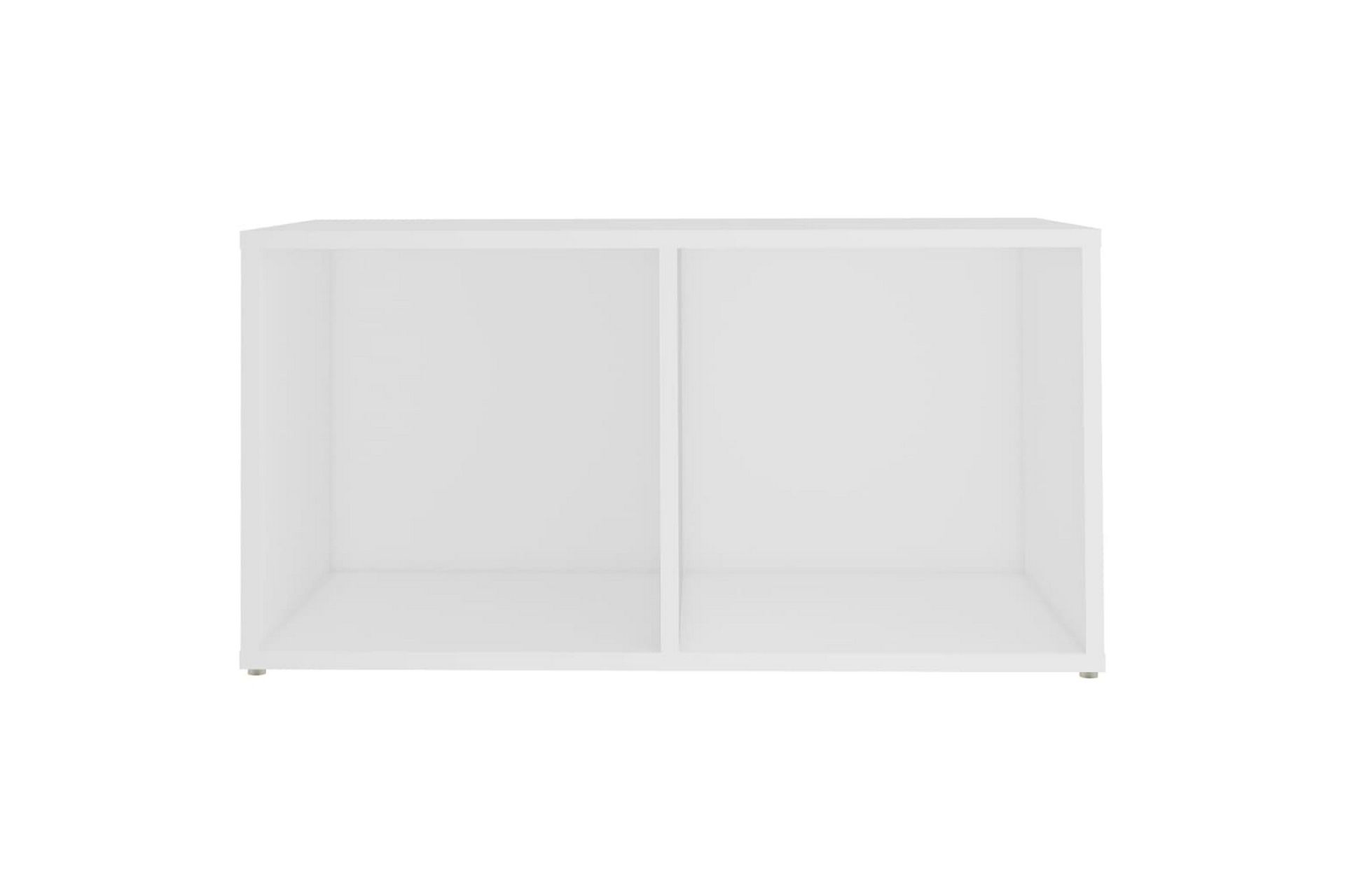 TV-benker 2 stk hvit 72x35x36,5 cm sponplate - Hvit - Møbler - Mediamøbel & tv møbel - TV-skap