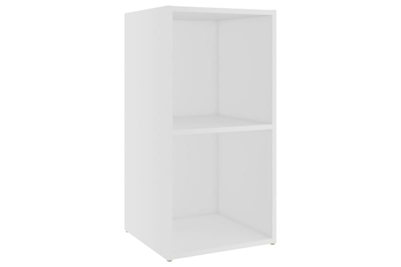 TV-benker 2 stk hvit 72x35x36,5 cm sponplate - Hvit - Møbler - Mediamøbel & tv møbel - TV-skap