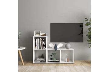 TV-benker 2 stk hvit 72x35x36,5 cm sponplate - Hvit - Møbler - Mediamøbel & tv møbel - TV-skap
