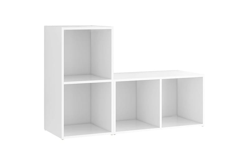 TV-benker 2 stk hvit 72x35x36,5 cm sponplate - Hvit - Møbler - Mediamøbel & tv møbel - TV-skap