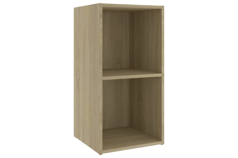 TV-benker 2 stk sonoma eik 72x35x36,5 cm sponplate - Brun - Møbler - Mediamøbel & tv møbel - TV-skap