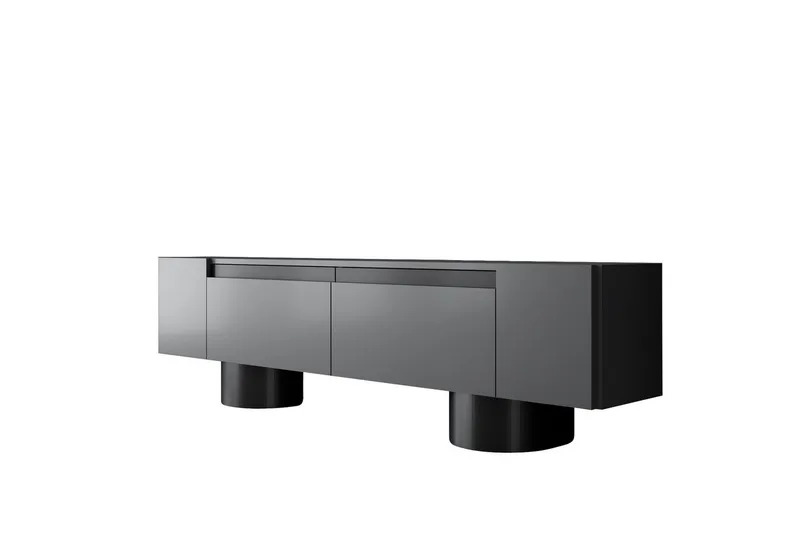 TV-bord Antrasitt / Svart - Antrasitt / Svart - Møbler - Mediamøbel & tv møbel - TV-benk & mediabenk