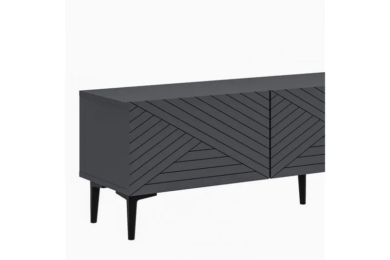 TV-bord Botswana Antrasitt - Antrasitt - Møbler - Mediamøbel & tv møbel - TV-benk & mediabenk