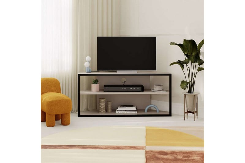 TV-bord Echo Lys mokka - Lys mokka - Møbler - Mediamøbel & tv møbel - TV-benk & mediabenk