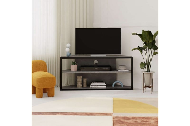 TV-bord Echo Retro Grå - Retro Grå - Møbler - Mediamøbel & tv møbel - TV-benk & mediabenk