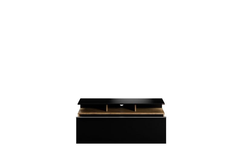 TV-bord Galnor Svart / Valnøtt - Svart / Valnøtt - Møbler - Mediamøbel & tv møbel - TV-benk & mediabenk