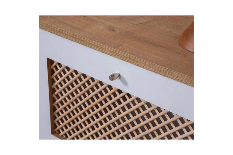 TV-bord Goose Hvit / Eik - Hvit / Eik - Møbler - Mediamøbel & tv møbel - TV-benk & mediabenk