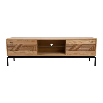 TV-bord HOME4YOU Cindy 180x40x55 cm MDF eik - lys eik - Møbler - Mediamøbel & tv møbel - TV-benk & mediabenk