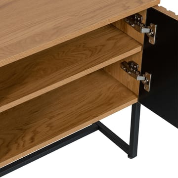TV-bord HOME4YOU Hampton 160x40x60 cm Melamin med eikebark - eikebark - Møbler - Mediamøbel & tv møbel - TV-benk & mediabenk