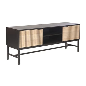 TV-bord HOME4YOU Helve 150x40x60 cm Melamin - svart / lyst tre - Møbler - Mediamøbel & tv møbel - TV-benk & mediabenk