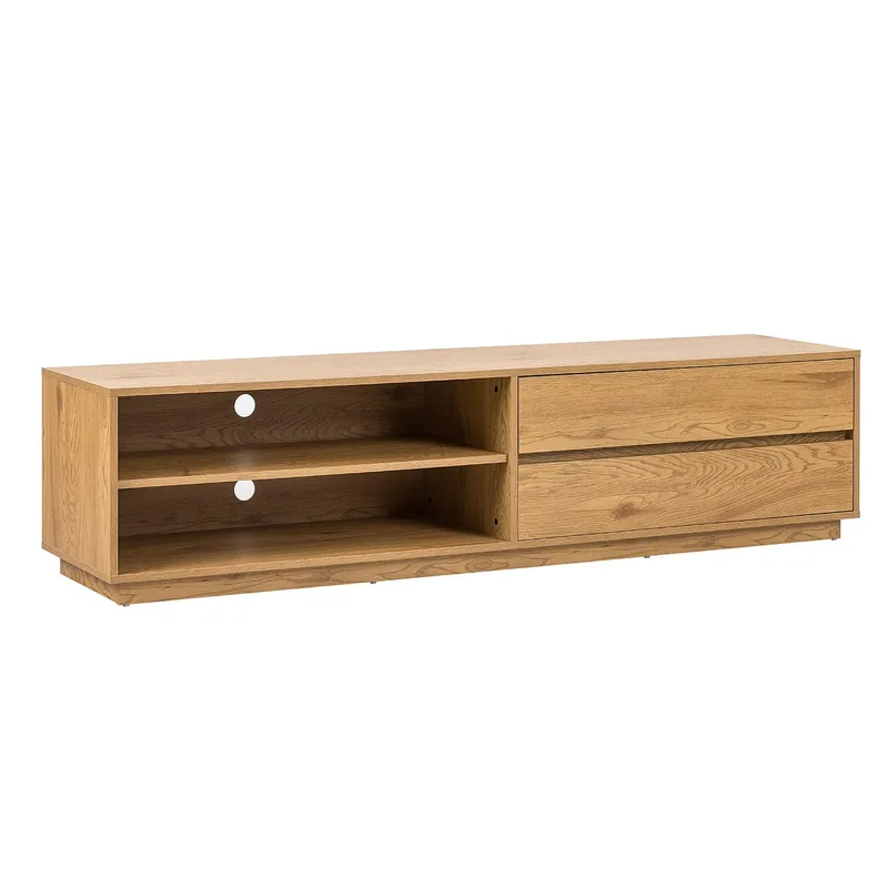 TV-bord HOME4YOU Sacha 180x40x43 cm Melamin med eikebark, melamin med eikebark