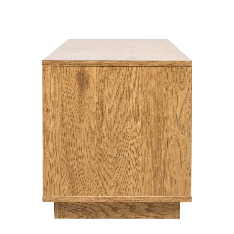 TV-bord HOME4YOU Sacha 180x40x43 cm Melamin med eikebark - melamin med eikebark - Møbler - Mediamøbel & tv møbel - TV-benk & mediabenk